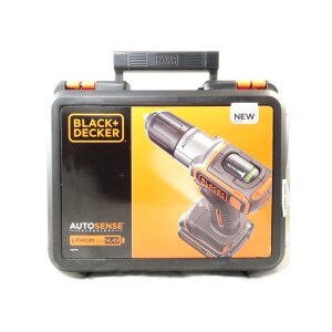 Black & Decker ASD14K Akku-Bohrschrauber Bohrmaschine 14.4V Lithium-Ionen