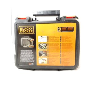 Black & Decker ASD14K Akku-Bohrschrauber Bohrmaschine 14.4V Lithium-Ionen