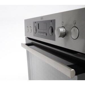 AEG TASTESPMAX Induktions Herd-Set silber schwarz