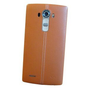 LG G4 Smartphone 14 cm (5,5 Zoll) Touch-Display, 32GB braune Ledervers