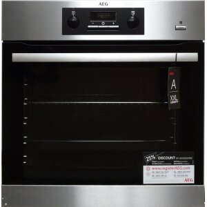 AEG ChampRap80 Backofen-Set mit Uhr