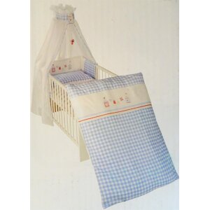 Roba Himmelset Bettset Kinderbettgarnitur 4-teilig Sunny Day blau