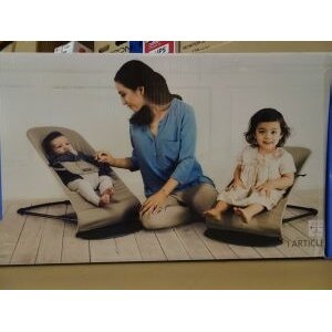 BABYBJÖRN Babywippe Balance Soft Schwarz Dun­kel­grau, Baumwolle
