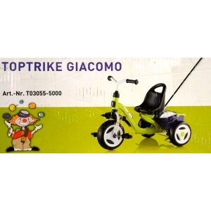 Kettler Dreirad Toptrike Giacomo, grün