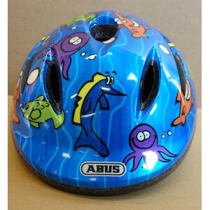 ABUS Kinderhelm Smooty Ocean blau Gr.M 50-55cm