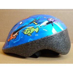 ABUS Kinderhelm Smooty Ocean blau Gr.M 50-55cm