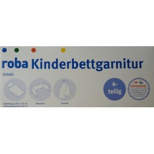 Roba Kinderbettgarnitur 4-tlg.
