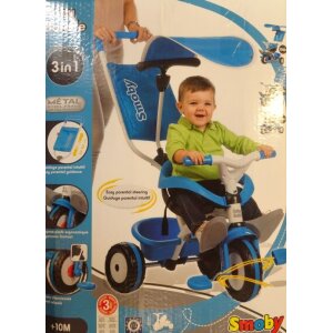 Smoby Dreirad Baby Balade blau