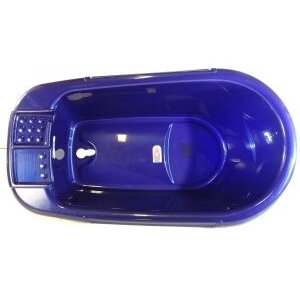 Rotho Babydesign Bella Bambina Badewanne, blue perl