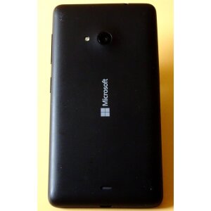 Microsoft Lumia 535 Schwarz Smartphone - 5 Zoll - 5 Megapixel Kamera