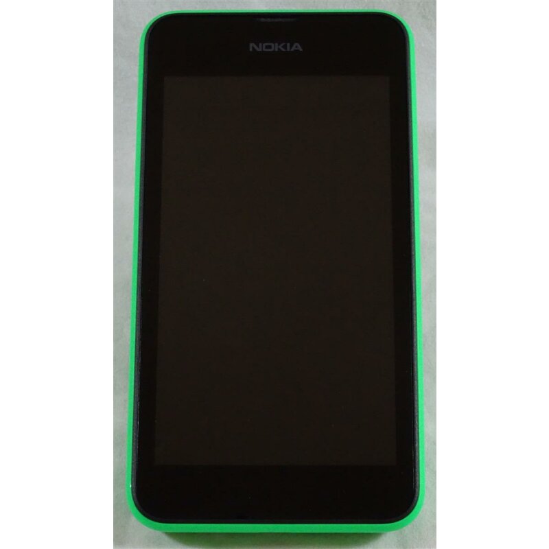 Nokia Lumia 530 Smartphone Grün (Gerät mit Branding, kein Simlock)