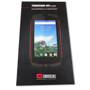 Crosscall Trekker M1 Core Smartphone Schwarz Rot