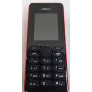 Nokia 108 Handy Rot (Gerät hat Branding. Ohne Simlock.)