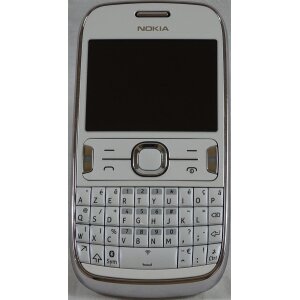 Nokia Asha 302 Handy Weiß (Gerät hat Branding. Ohne Simlock.)