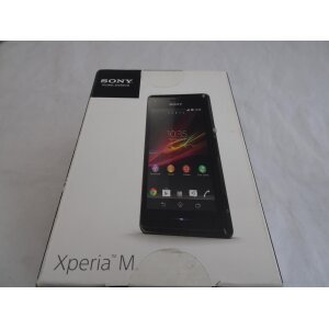 Sony Xperia M Weiß Smartphone (Gerät hat Branding. Ohne Simlock.)