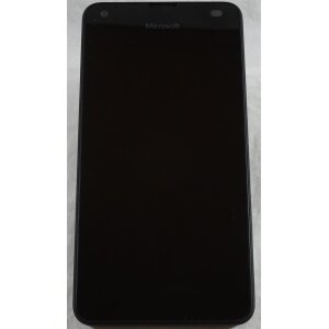 Microsoft Lumia 550 Smartphone Schwarz (Gerät hat Branding. Kein Siml