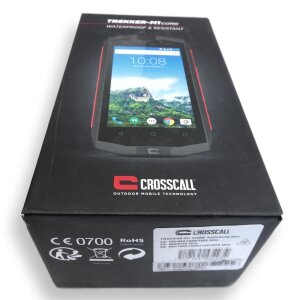 Crosscall TREKKER M1 Core Schwarz Rot Smartphone