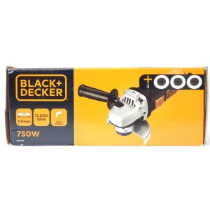 Black & Decker KG711 750W 115mm Einhand-Winkelschleifer