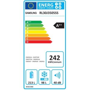 Samsung RL30EX RL30J3505SS-EG Kühlschrank - A++ -Kühlteil 213 l -Gefri