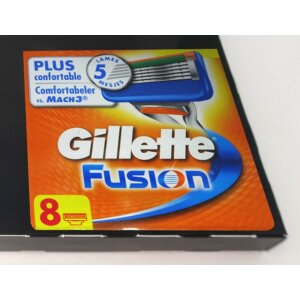 Gillette Fusion Rasierklingen - Ersatzklingen, frustrationsfreie Verpackung, fü