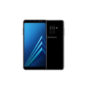 Samsung Galaxy A8 2018 LTE Single Sim Smartphone schwarz