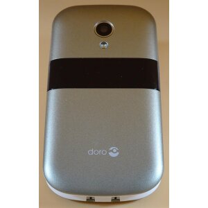 Doro 6050 GSM braun-weiss - 2,8 Zoll Handy - Klapphandy