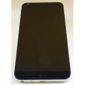 LG Q6 LTE Platinum Smartphone (silber-blau) 5,5 Zoll - 32GB