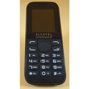 Alcatel OneTouch 1052G GSM - schwarz - 1,8 Zoll Handy -...