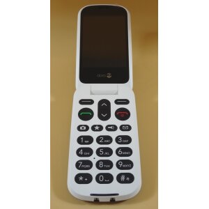 Doro 6050 GSM braun-weiss - 2,8 Zoll Handy - Klapphandy