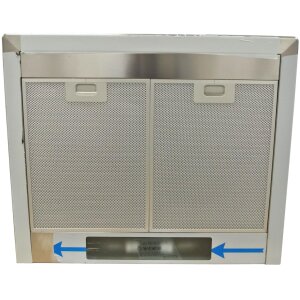 SILVERLINE TTU 653.1 E Tatu Unterbauhaube-Dunstabzugshaube - 60 cm- E