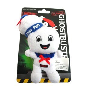 Jazwares GB03691 Ghostbusters Mini Sound Plüschfigur Schlüsselanhänge