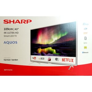 SHARP LC-43UI8872ES 109 cm (43 Zoll) Fernseher (4K Ultra HD SMART TV