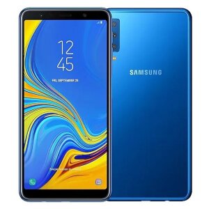 Samsung Galaxy A7 (2018) Smartphone blau