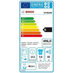 Bosch WTN83200 Serie 4 Kondenstrockner/B 59,8 cm 7 L/Restlaufanzeige [Ene