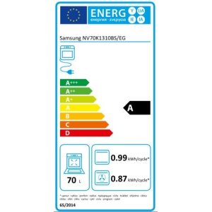 Samsung NV70K1310BS edelstahl Einbaubackofen EEK: A