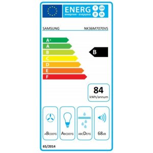 Samsung NK36M7070VS Kopffrei-Dunstabzugshaube edelstahl E