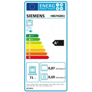 Siemens iQ700 HB674GBS1 Backofen