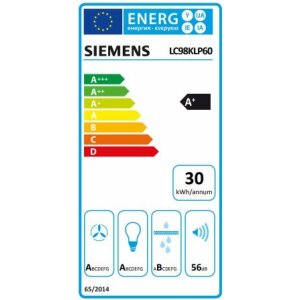 Siemens LC98KLP60 iQ500 Wand-Esse-90 cm-schwarz mit
