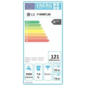 LG Electronics F14WM7LN0 Waschmaschine Frontlader - 1400