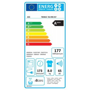AEG T8DBA3 Wärmepumpentrockner AbsoluteCare: Wolle-Seide-Outdoor tro