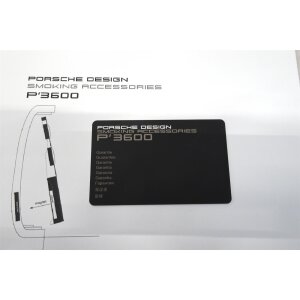 Porsche Design P3681 Humidor in Kohlefaser Zigarrenschachtel Aufbewahrungsb