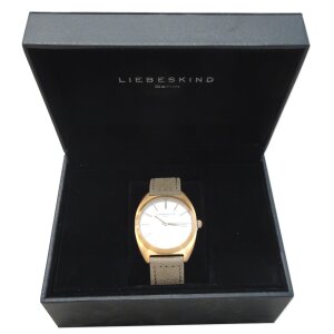 Liebeskind Berlin Nubuk Analog Quarz Damen-Armbanduhr