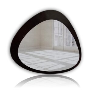 Alessi Colombina Collection Spiegel, schwarz