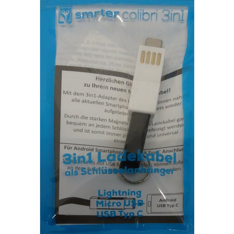 Smrter Colibri USB Adapter 3in1 Kabel