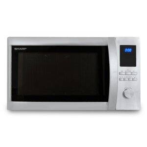 Sharp R982STWE Mikrowelle mit Heißluft und Grill