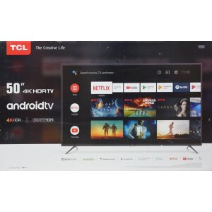 TCL 50EP640 LED-Fernseher (126 cm/50 Zoll, 4K Ultra HD, Smart-TV, Android 9.0)