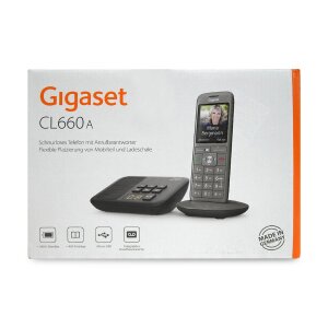 Gigaset CL660A anthrazit S30852-H2824-B111 Telefon