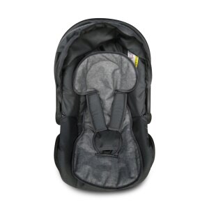 Hamburg 4in1 Kinderwagen Luftreifen Grey&Linen