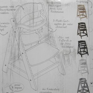 Roba Sit Up Treppenhochstuhl grau