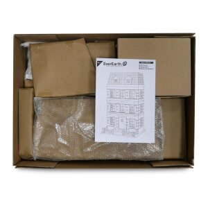 EverEarth 55 x 40 x 82,5 cm Puppenhaus Holz